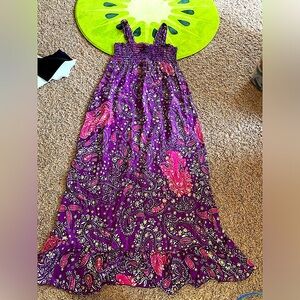 L/SO/Sundress long dress/ Light weight/ purple
